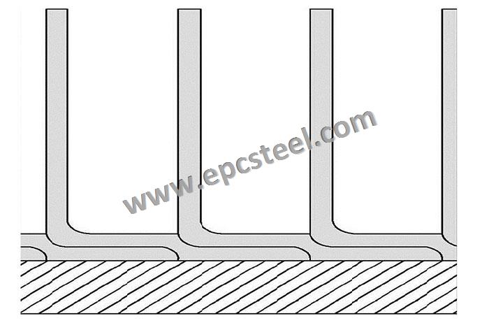 LL type fin tube