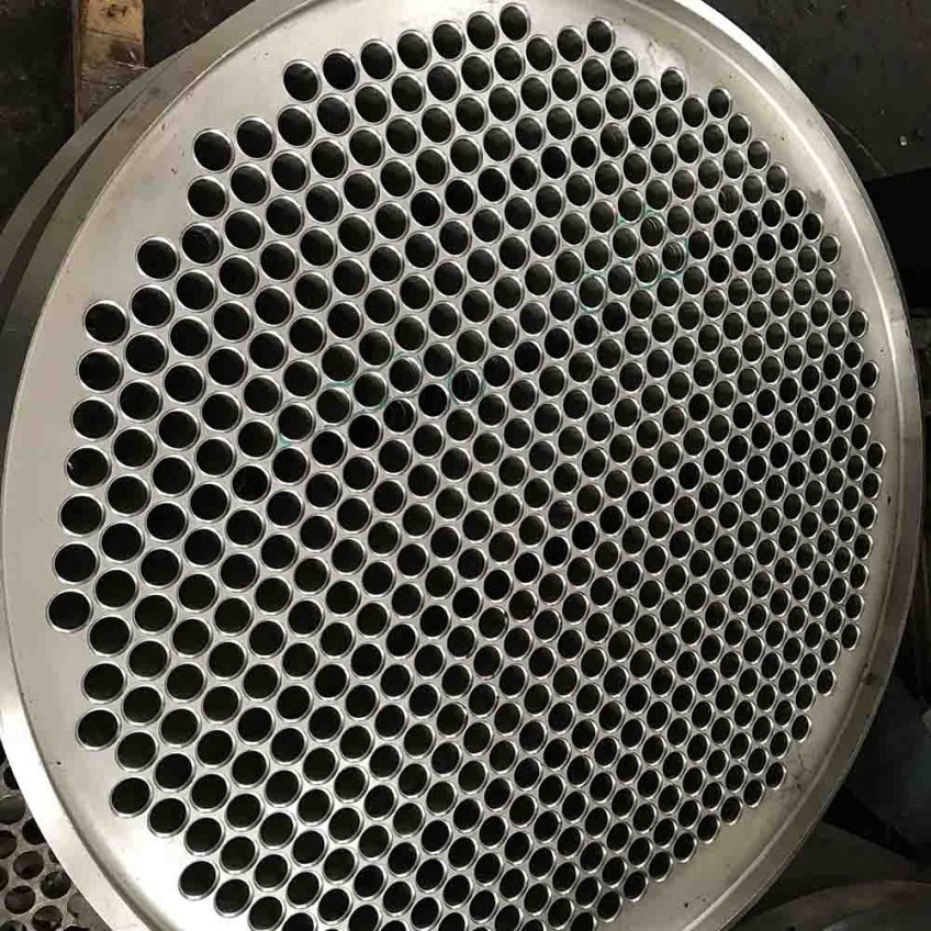 Several Pictures Show You How To Process The Tubesheet
