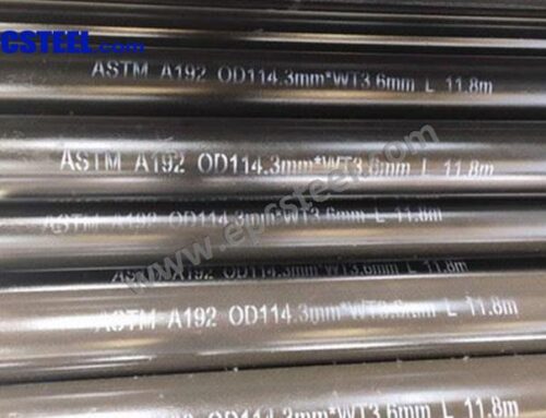 ASTM A192 Seamless Carbon Steel Boiler Tubes